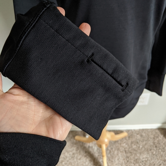 (Nike) Golf Black Seahawks Thumbhole Hoodie Large - Picture 3 of 12